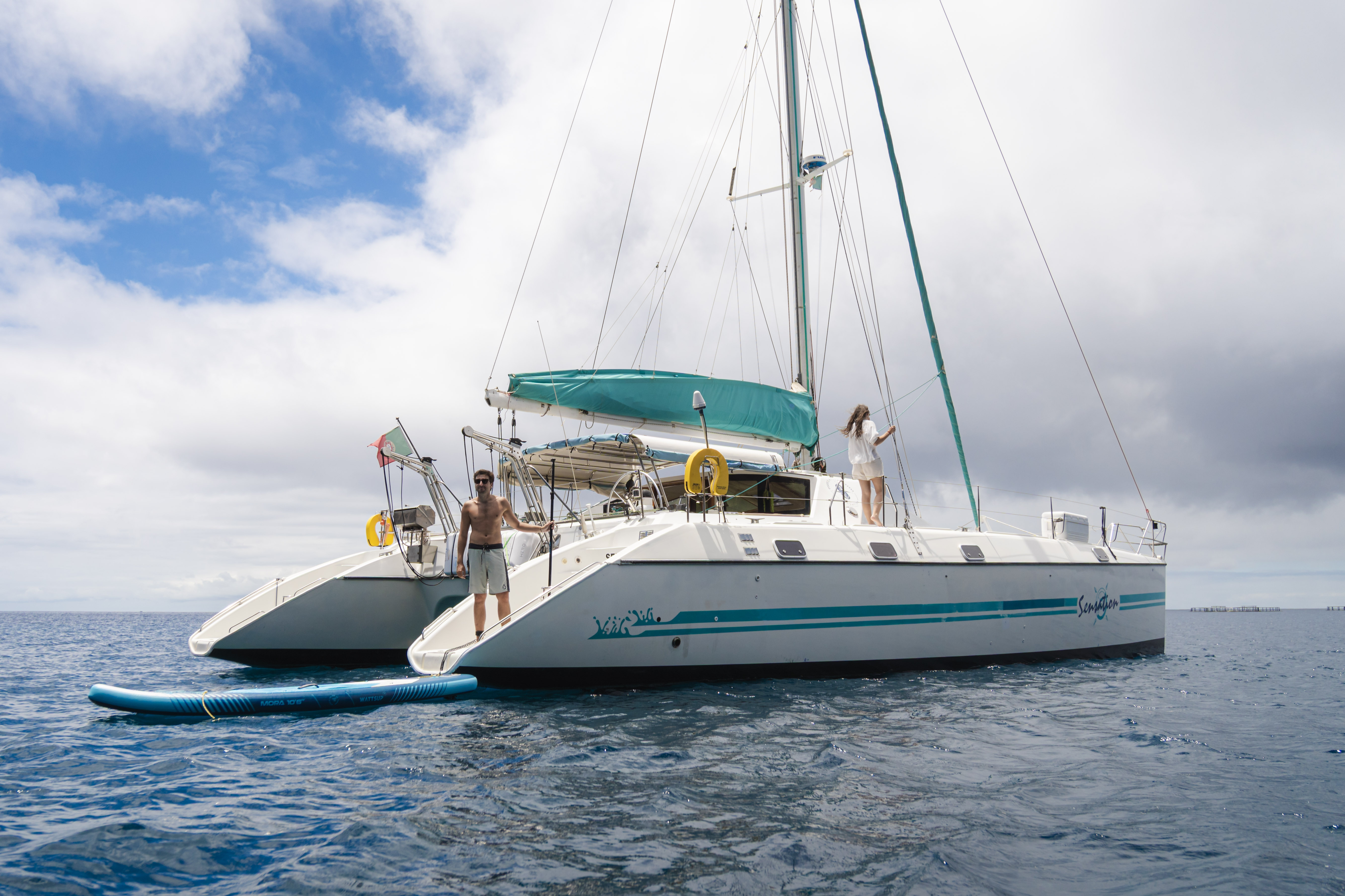 Sailing sensation Catamaran Beautiful From our services